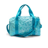 Capezio Metallic Star Travel Duffle; Metallic Turquoise