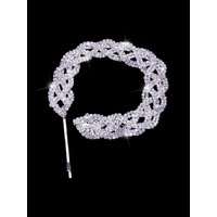 Dance Trendz Rhinestone Braid Hairpiece