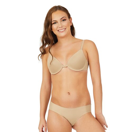 Capezio Underwire Minimal Show Bra 10C; Nude