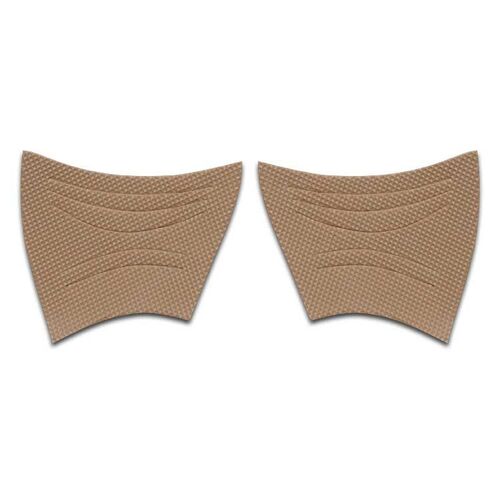 Bloch Half Rubber Tap Soles; Tan