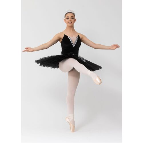 Studio 7 Starlet Tutu Adult Large; Black