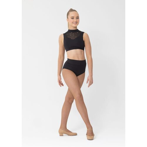 Studio 7 Broadway Crop Adult Large; Black