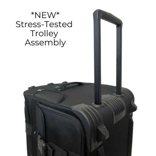 Dream Duffel Replacement Trolley Assembly Small Black Handle