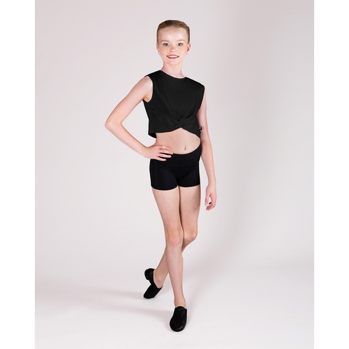 Energetiks Sadie Twist Top Child Large; Black