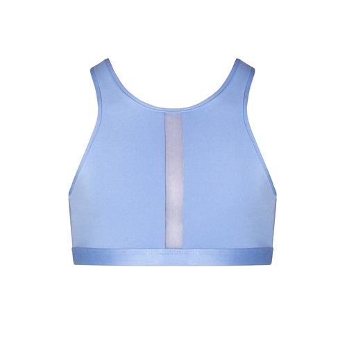 Energetiks Tate Panelled Crop Top Child Large; Blue Illusion 