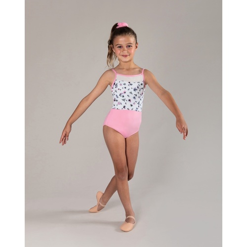 Energetiks Ellie Camisole Leotard Child Medium; Petal Pink