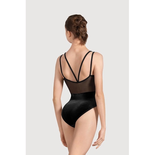 Bloch Marisse Double Camisole Leotard Adult Medium; Black