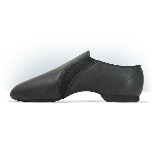 MDM Protract Leather Jazz Shoe Adult 8; Width Wide; Black