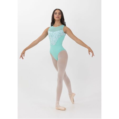 Studio 7 Louisa Leotard Adult Large; Mint