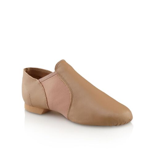 Capezio SECONDS E- Series Jazz Slip On Adult 9.5; Caramel